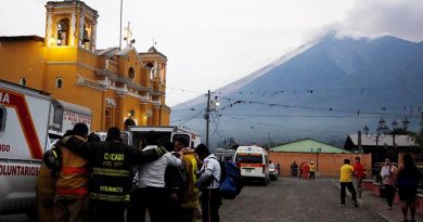 Guatemala’da yanardağ patladı Guatemala’da yanardağ patladı