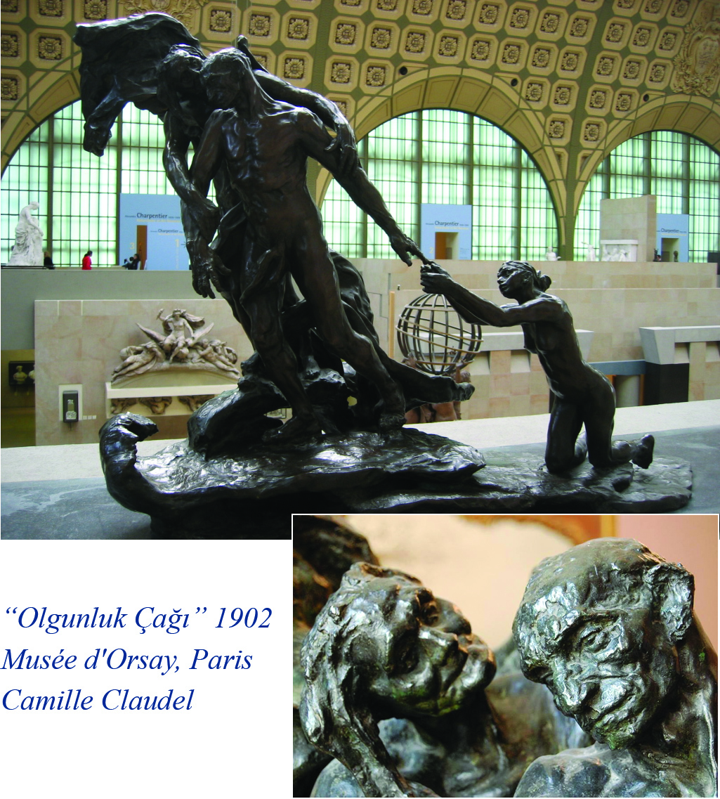 Camille Claudel’in bu eserinde Camille - Rodin ve Rose Beuret aşk üçgeni görülüyor. Dizlerinin üzerine çöken Camille’dir. Rodin, eşi Rose Beuret’i sarmalayıp giderken, Camille çaresizce ellerini ona doğru uzatır.