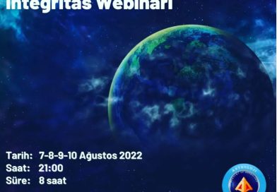 Integritas & Webinar (7,8,9,10 Ağustos 2022)