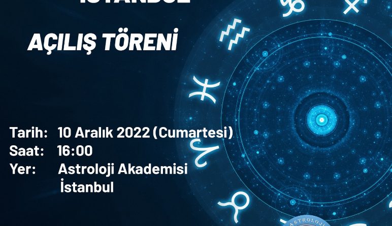 Astroloji Akademisi İstanbul Şubesi Açılıyor!